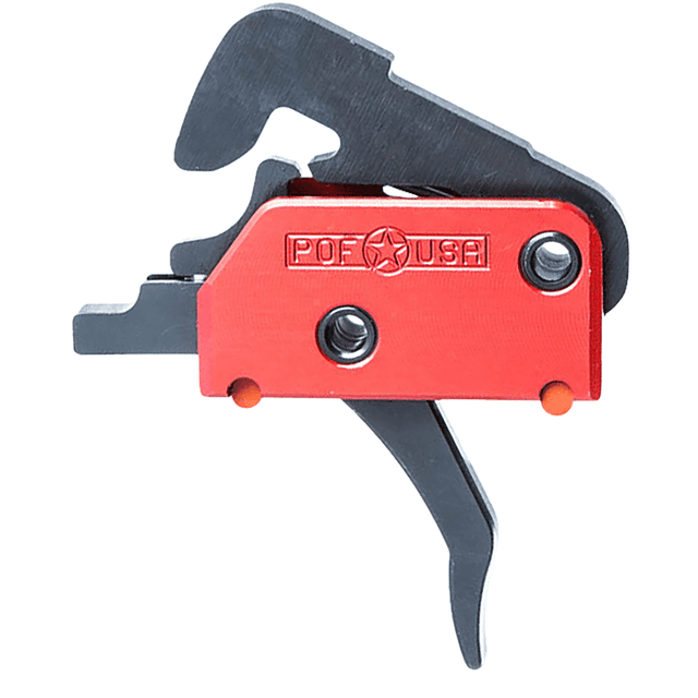 Patriot Ordnance Factory 00516 EFP Two-Stage Straight Trigger with 4 lbs Draw Weight & Black Hardcoat Anodized Finish for AR-Platform Patriot Ordnance Factory 00516 EFP Two-Stage Straight Trigger with 4 lbs Draw Weight & Black Hardcoat Anodized Finish for AR-Platform