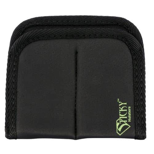 Sticky Holsters DMS Dual Mag Sleeve Double Black w/Green Logo Latex Free Synthetic Rubber Sticky Holsters DMS Dual Mag Sleeve Double Black w/Green Logo Latex Free Synthetic Rubber