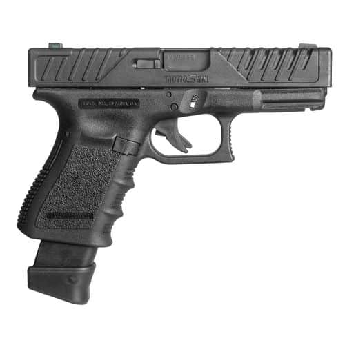 FAB DEFENSE FX-TACS19B TacticSkin Slide Cover Compatible with Glock 19/23/25/32/38 Polymer Black FAB DEFENSE FX-TACS19B TacticSkin Slide Cover Compatible with Glock 19/23/25/32/38 Polymer Black