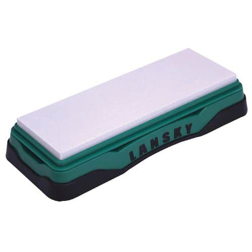 Lansky LBS6H Natural Arkansas Sharpener Hard AR Stone Walnut Block Lansky LBS6H Natural Arkansas Sharpener Hard AR Stone Walnut Block