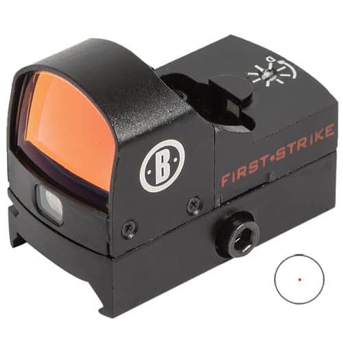 Bushnell 730005 Trophy First Strike 1x 5 MOA Illuminated Red Dot CR2032 Lithium Black Matte Bushnell 730005 Trophy First Strike 1x 5 MOA Illuminated Red Dot CR2032 Lithium Black Matte
