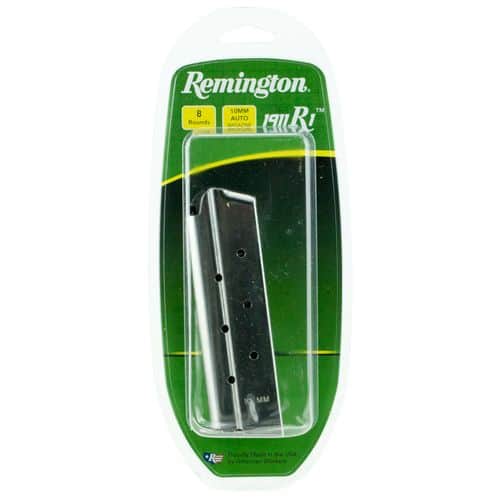 Remington Accessories 17798 1911 10mm Auto 1911 8rd Stainless Detachable Flush Remington Accessories 17798 1911 10mm Auto 1911 8rd Stainless Detachable Flush