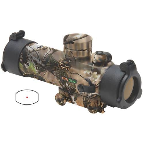 Truglo TG8030GA Gobble Stopper 1x 30mm Obj 3 MOA Illuminated Red/Green Dot Realtree APG CR2032 Lithium Truglo TG8030GA Gobble Stopper 1x 30mm Obj 3 MOA Illuminated Red/Green Dot Realtree APG CR2032 Lithium