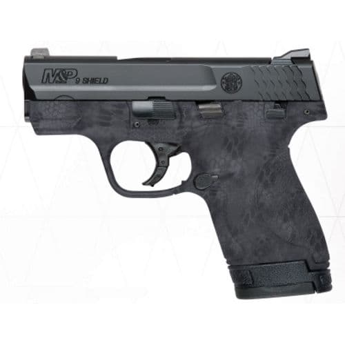 Smith & Wesson S&W M&P Shield 9mm TALO Exclusive Kryptek Typhon Finish w/ safety Smith & Wesson S&W M&P Shield 9mm TALO Exclusive Kryptek Typhon Finish w/ safety