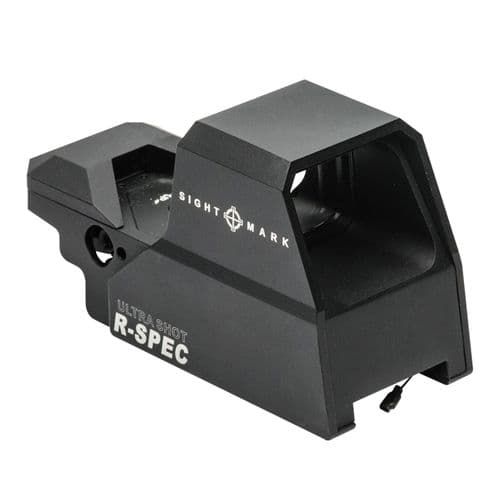 Sightmark SM26031 Ultra Shot R-Spec 1x 33x24mm Obj Illuminated 4 Pattern Red/Green Black Matte CR123A Lithium Sightmark SM26031 Ultra Shot R-Spec 1x 33x24mm Obj Illuminated 4 Pattern Red/Green Black Matte CR123A Lithium