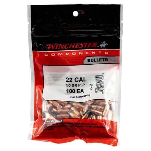 Winchester Ammo WB222PSP50 Centerfire Rifle22 Caliber .224 50 gr Pointed Soft Point 100 Box Winchester Ammo WB222PSP50 Centerfire Rifle22 Caliber .224 50 gr Pointed Soft Point 100 Box