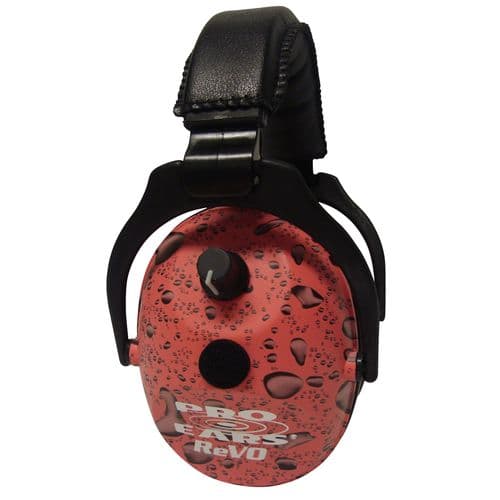 Pro Ears ER300PR ReVo Electronic Ear Muff E 25 dB Pink Rain Pro Ears ER300PR ReVo Electronic Ear Muff E 25 dB Pink Rain