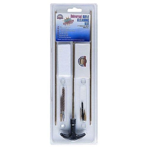 DAC UGC172 Rifle/Pistol Cleaning Kit 17-22 Cal Rifle/Pistol Brass 7 Piece DAC UGC172 Rifle/Pistol Cleaning Kit 17-22 Cal Rifle/Pistol Brass 7 Piece