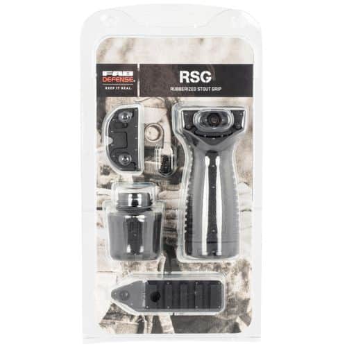 FAB Defense FX-RSGB RSG Forend Grip Polymer/Rubber Ribbed Black FAB Defense FX-RSGB RSG Forend Grip Polymer/Rubber Ribbed Black