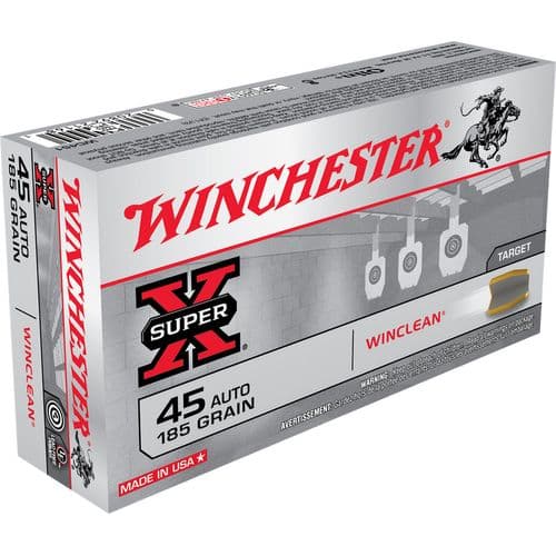 Winchester Ammo WC452 Super-X 45 ACP 230 gr Brass Enclosed Base 50 Bx/ 10 Cs Winchester Ammo WC452 Super-X 45 ACP 230 gr Brass Enclosed Base 50 Bx/ 10 Cs
