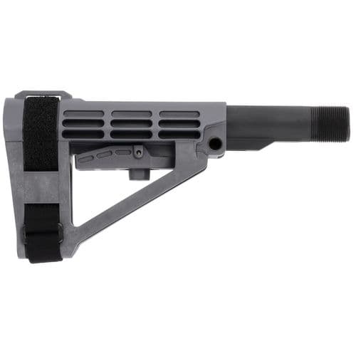 SB Tactical SBA403MSB SBA4 AR with Carbine Extension 5-Position Gray SB Tactical SBA403MSB SBA4 AR with Carbine Extension 5-Position Gray
