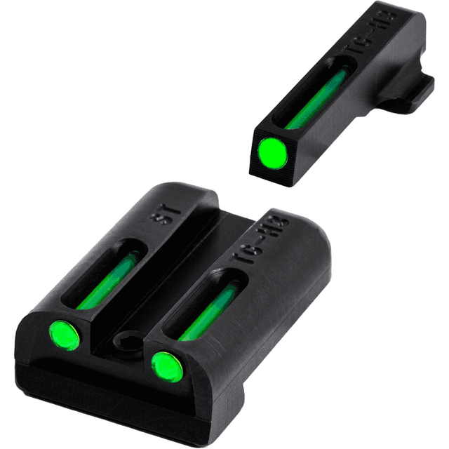 TruGlo TFO Sights, Green/Tritium/Fiber Optic Front Sight-Green/Tritium/Fiber Optic Rear Sight 1911 Government - TG131NT2 TruGlo TFO Sights, Green/Tritium/Fiber Optic Front Sight-Green/Tritium/Fiber Optic Rear Sight 1911 Government - TG131NT2