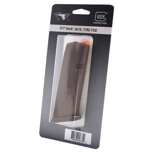 Glock 47459 G17 9mm Luger 17rd Flat Dark Earth Detachable Glock 47459 G17 9mm Luger 17rd Flat Dark Earth Detachable