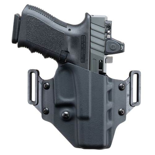 CRUCIAL CONCEALMENT 1042 Covert OWB Compatible with Glock 48 Kydex Black CRUCIAL CONCEALMENT 1042 Covert OWB Compatible with Glock 48 Kydex Black