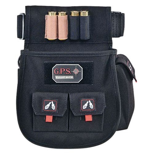 GPS Bags 1094CSP Deluxe Double Shotshell Pouch Black Polyester Waist Mount 30-52" Belt GPS Bags 1094CSP Deluxe Double Shotshell Pouch Black Polyester Waist Mount 30-52" Belt