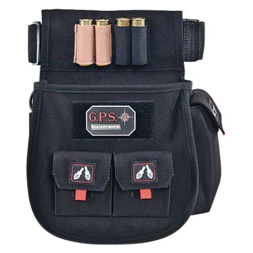 GPS Bags 1094CSP Deluxe Double Shotshell Pouch Black Polyester Waist Mount 30-52" Belt GPS Bags 1094CSP Deluxe Double Shotshell Pouch Black Polyester Waist Mount 30-52" Belt
