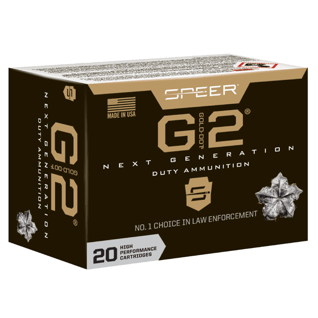 Speer Gold Dot G2 40 S&W 180 gr G2 Handgun Ammo Speer Gold Dot G2 40 S&W 180 gr G2 Handgun Ammo