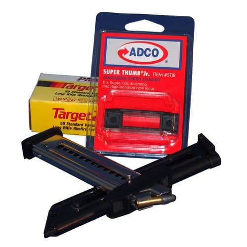 ADCO STJR Super Thumb JR Mag Loader 22 LR Polymer ADCO STJR Super Thumb JR Mag Loader 22 LR Polymer