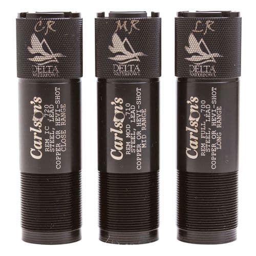 Carlsons 07269 Waterfowl Rem Choke 12 Gauge Close-Range/Mid-Range/Long-Range 17-4 Stainless Steel Black Carlsons 07269 Waterfowl Rem Choke 12 Gauge Close-Range/Mid-Range/Long-Range 17-4 Stainless Steel Black