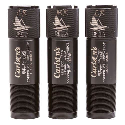 Carlsons 07269 Waterfowl Rem Choke 12 Gauge Close-Range/Mid-Range/Long-Range 17-4 Stainless Steel Black Carlsons 07269 Waterfowl Rem Choke 12 Gauge Close-Range/Mid-Range/Long-Range 17-4 Stainless Steel Black