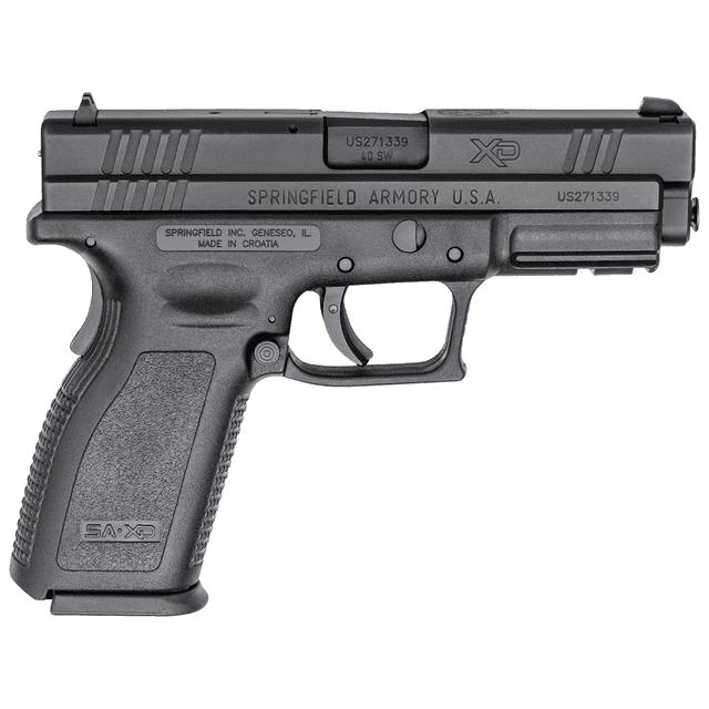 Springfield Armory XD40 4" Full Size .40 S&W Pistol Black Springfield Armory XD40 4" Full Size .40 S&W Pistol Black
