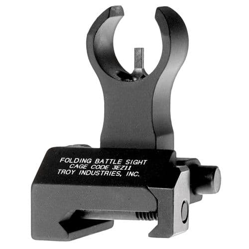 Troy Industries BattleSight Front Folding HK AR-15/M4/M16 Aluminum Black Troy Industries BattleSight Front Folding HK AR-15/M4/M16 Aluminum Black