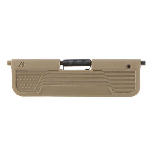 Strike ARUDCEFLAG AR Enhanced Ultimate Dust Cover AR-15, M4, M16 Flat Dark Earth with Flag Design Strike ARUDCEFLAG AR Enhanced Ultimate Dust Cover AR-15, M4, M16 Flat Dark Earth with Flag Design