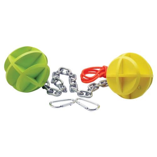 SME SMEBBC Self-Healing Dual Ball .22-.50 Cal Green/Yellow SME SMEBBC Self-Healing Dual Ball .22-.50 Cal Green/Yellow