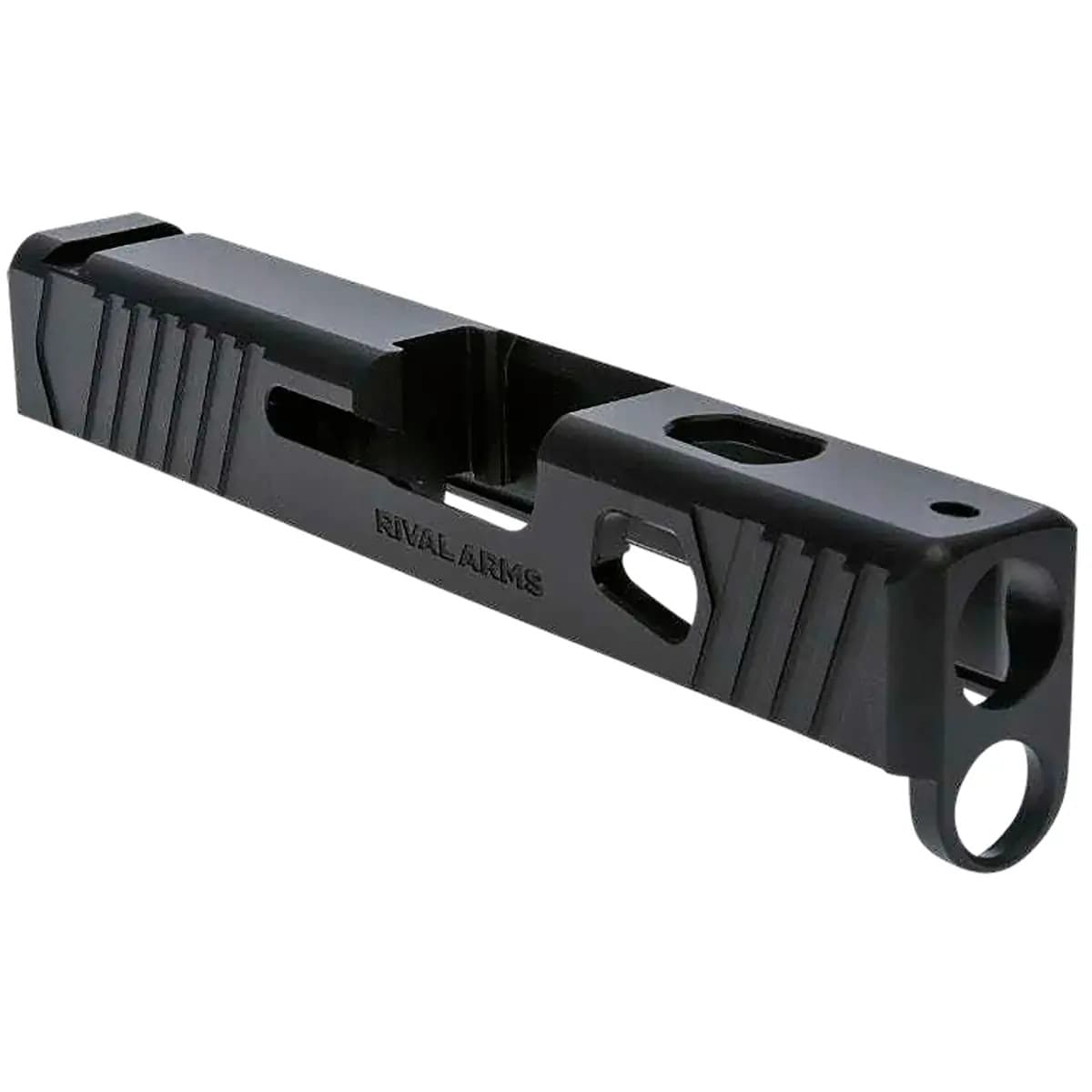 Rival Arms Precision Slide A1 Compatible w/Glock 43 Gen3, 9mm Luger Black QPQ Stainless Steel, RMR Cut Sights RA10G305A Rival Arms Precision Slide A1 Compatible w/Glock 43 Gen3, 9mm Luger Black QPQ Stainless Steel, RMR Cut Sights RA10G305A