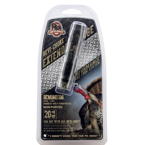 Hevishot 82021 Turkey
Rem Choke 20 Gauge 17-4 Stainless Steel Black Hevishot 82021 Turkey
Rem Choke 20 Gauge 17-4 Stainless Steel Black