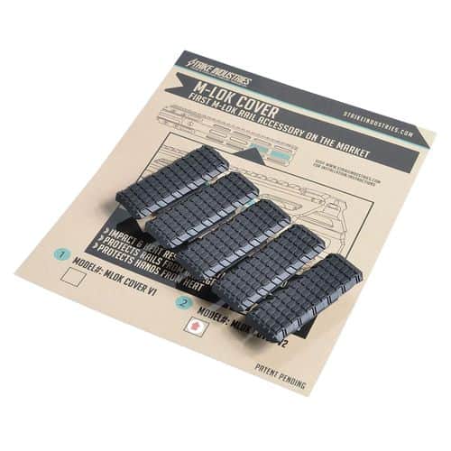 Strike MLOKCOVERV M-LOK Cover V2 AR-Platform Black Polymer 5 Pack Strike MLOKCOVERV M-LOK Cover V2 AR-Platform Black Polymer 5 Pack