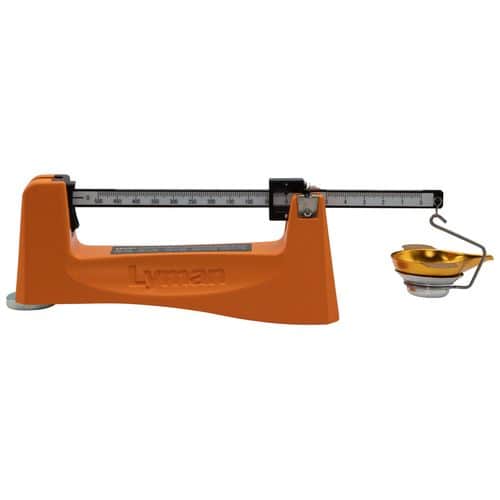 Lyman 7752225 Brass Smith 500 Reloading Scale Aluminum Orange Lyman 7752225 Brass Smith 500 Reloading Scale Aluminum Orange