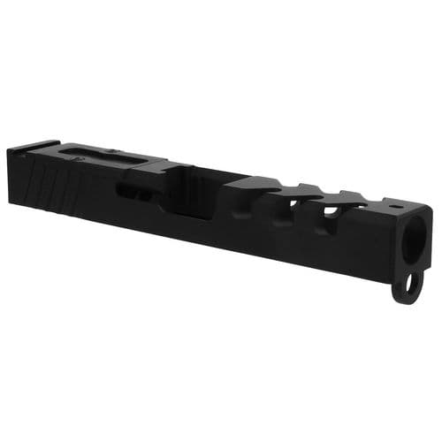 TacFire GLKSL19 Glock 19 Compatible Gen3 Slide RMR Cut with Cover Plates Black TacFire GLKSL19 Glock 19 Compatible Gen3 Slide RMR Cut with Cover Plates Black
