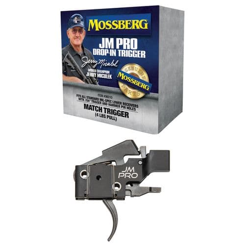 Mossberg 96010 JM Pro Match Trigger AR-15, AR-10 Curved 4.00 lbs Mossberg 96010 JM Pro Match Trigger AR-15, AR-10 Curved 4.00 lbs