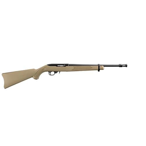 Ruger 11172 10/22 Coyote Brown Stock .22 LR Rifle Ruger 11172 10/22 Coyote Brown Stock .22 LR Rifle