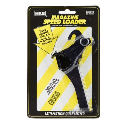 HKS GL942 Double Stack Black Plastic 9mm Luger Compatible w/ Glock 17/22 HKS GL942 Double Stack Black Plastic 9mm Luger Compatible w/ Glock 17/22
