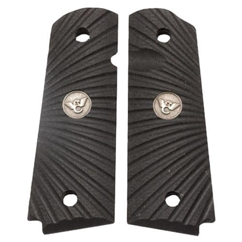 Wilson Combat 351AAFS Grip Panels 1911 Starburst G-10 Black Wilson Combat 351AAFS Grip Panels 1911 Starburst G-10 Black