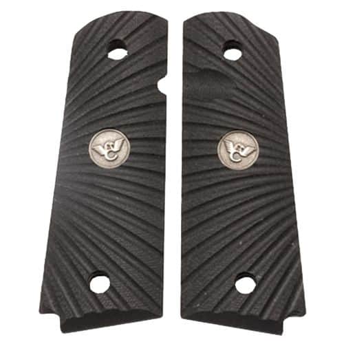 Wilson Combat 351AAFS Grip Panels 1911 Starburst G-10 Black Wilson Combat 351AAFS Grip Panels 1911 Starburst G-10 Black