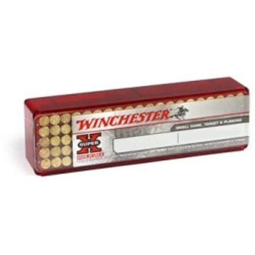 Winchester Ammo Super X 22 LR 40 gr Super Speed Round Nose Copper Plated - X22LRSS1 Winchester Ammo Super X 22 LR 40 gr Super Speed Round Nose Copper Plated - X22LRSS1