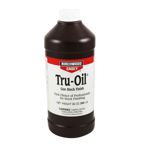 Birchwood Casey 23132 Tru-Oil Stock Finish 32 oz Bottle Birchwood Casey 23132 Tru-Oil Stock Finish 32 oz Bottle