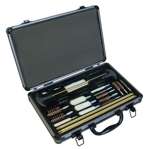 Outers 70091 Universal 32 Piece Cleaning Kit Aluminum Case Outers 70091 Universal 32 Piece Cleaning Kit Aluminum Case