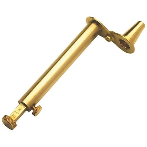 CVA AC1410 Adjustable Powder Measure Black Powder Solid Brass 10-120 Grains CVA AC1410 Adjustable Powder Measure Black Powder Solid Brass 10-120 Grains