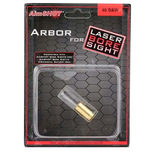 Aimshot AR40 Arbor 40 S&W Boresighter Brass Aimshot AR40 Arbor 40 S&W Boresighter Brass