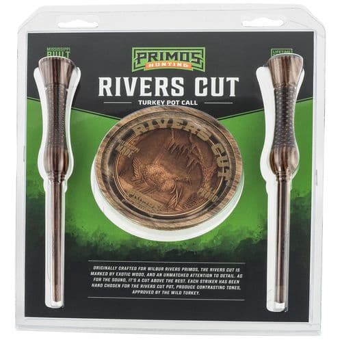 Primos PS2921 Rivers Cut Wild Turkey Hand Pot Call Primos PS2921 Rivers Cut Wild Turkey Hand Pot Call
