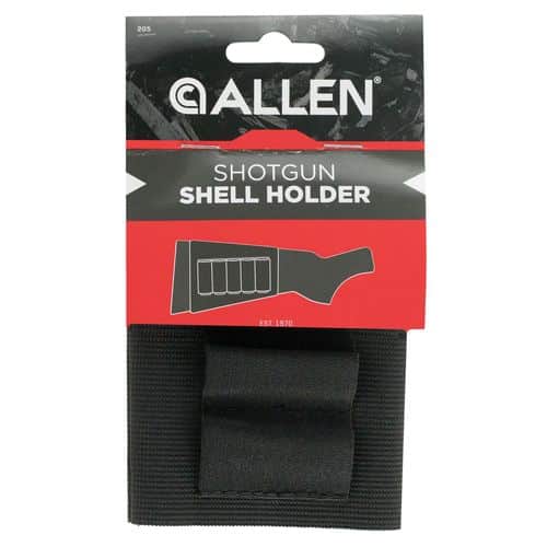 Allen 205 Buttstock Shell Holder 5 Rounds Black Elastic Allen 205 Buttstock Shell Holder 5 Rounds Black Elastic