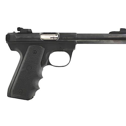 Hogue 82080 Rubber Grip with Finger Grooves Ruger Mark III 22/45 Black Hogue 82080 Rubber Grip with Finger Grooves Ruger Mark III 22/45 Black