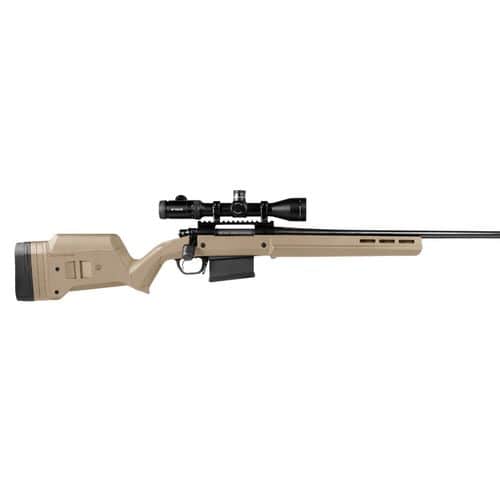 Magpul MAG483-FDE Hunter 700 Long Action Remington 700 Stock Reinforced Polymer/Anodized Aluminum Flat Dark Earth M-LOK Slots Magpul MAG483-FDE Hunter 700 Long Action Remington 700 Stock Reinforced Polymer/Anodized Aluminum Flat Dark Earth M-LOK Slots