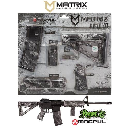 MDI MAGMIL19-ZS Reaper Z Silver Magpul MOE Kit Poly AR-15 MDI MAGMIL19-ZS Reaper Z Silver Magpul MOE Kit Poly AR-15