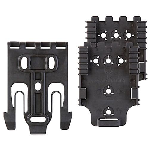 Safariland QUICKKIT32 QLS Kit 1 Fork/2 Plates Nylon Black Safariland QUICKKIT32 QLS Kit 1 Fork/2 Plates Nylon Black