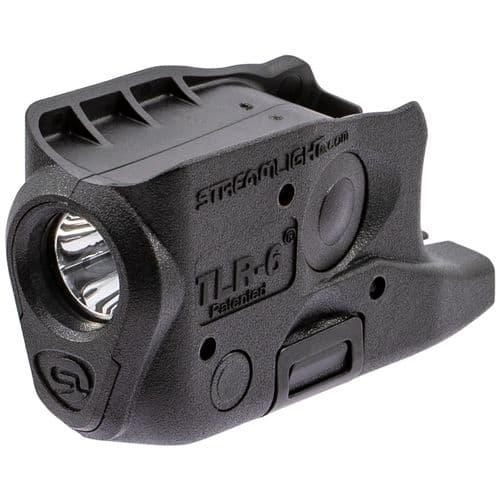 Streamlight 69282 TLR-6 Weapon Light fits Glock 26/27/33 White LED 100 Lumens 1/3N Lithium Battery Black Polymer No Laser Streamlight 69282 TLR-6 Weapon Light fits Glock 26/27/33 White LED 100 Lumens 1/3N Lithium Battery Black Polymer No Laser